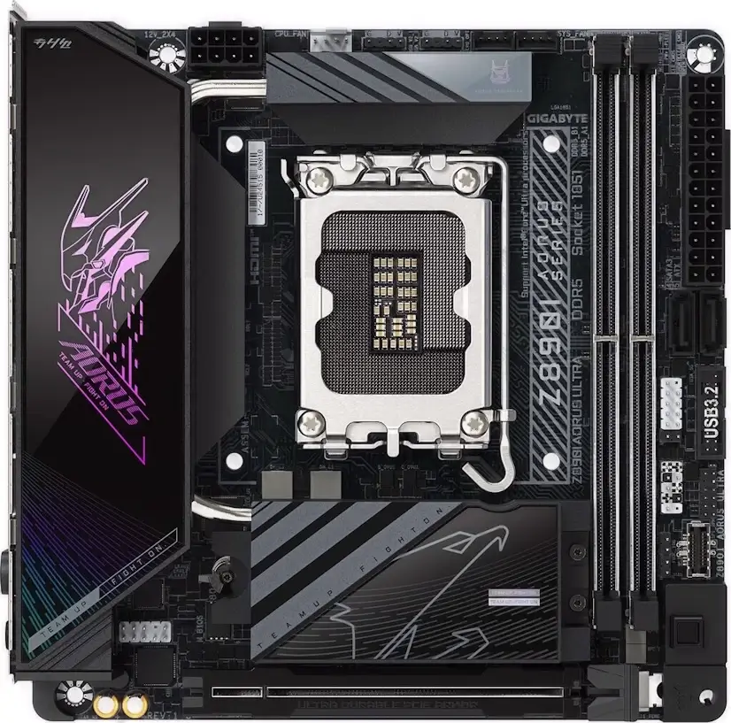 Montaje Placas Base Gigabyte Z890I AORUS ULTRA Gaming PC Alpedrete Montaje Placa Base Gigabyte Z890I AORUS ULTRA Gaming PC Alpedrete