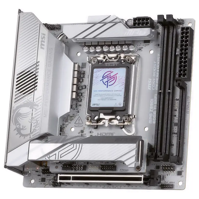 Montaje Placa Base MSI MPG Z890I EDGE TI WIFI Gaming PC Alpedrete Montaje Placa Base MSI MPG Z890I EDGE TI WIFI Gaming PC Alpedrete